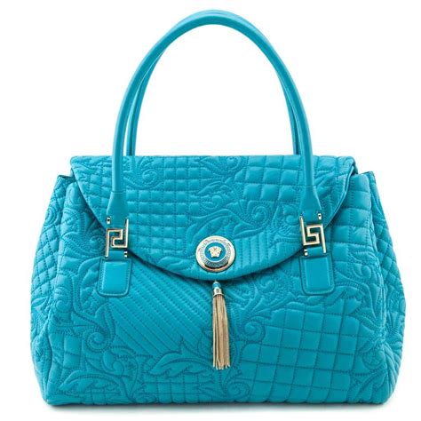 versace tourquoise purse sale|versace purses clearance.